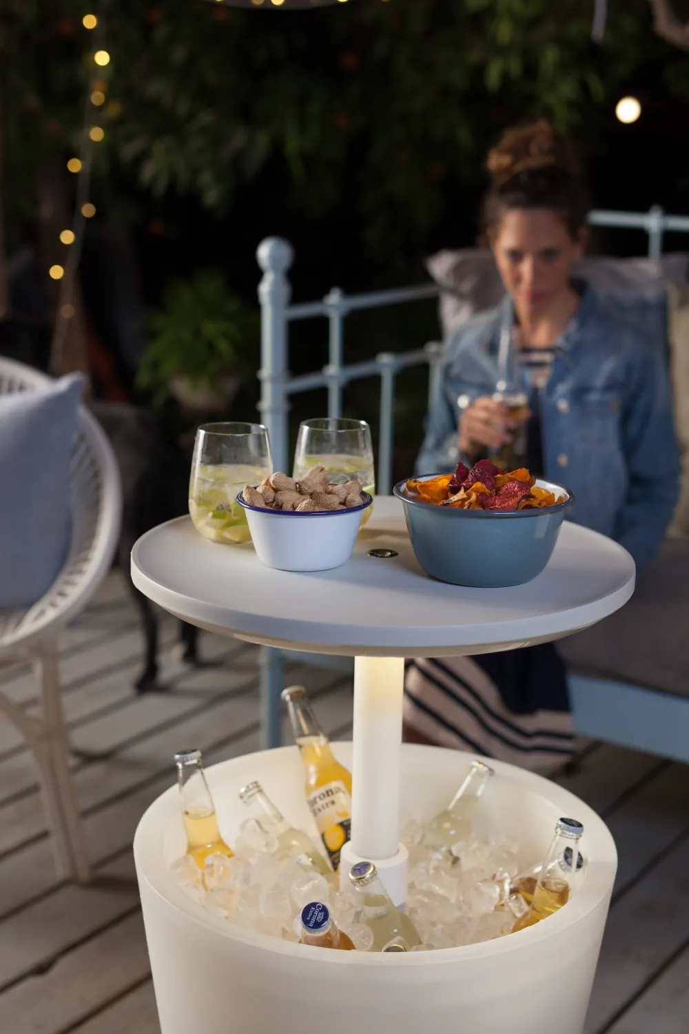 Bijzettafel Illuminated Coolbar (Verlicht O50/57 Cm)|Keter Best Sale