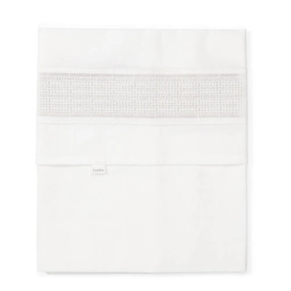 Best Sale Koeka Magical Baby Ledikantlaken 110X140 Cm Wit