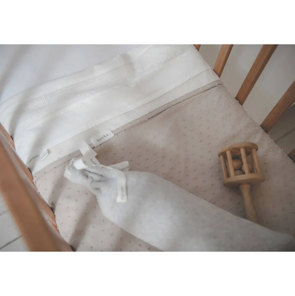 Best Sale Koeka Magical Baby Ledikantlaken 110X140 Cm Wit