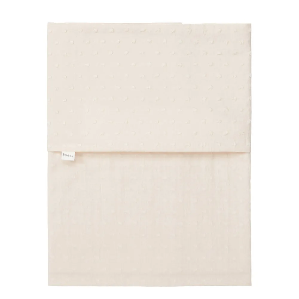 New Koeka Napa Baby Ledikantlaken 110X140 Cm Offwhite