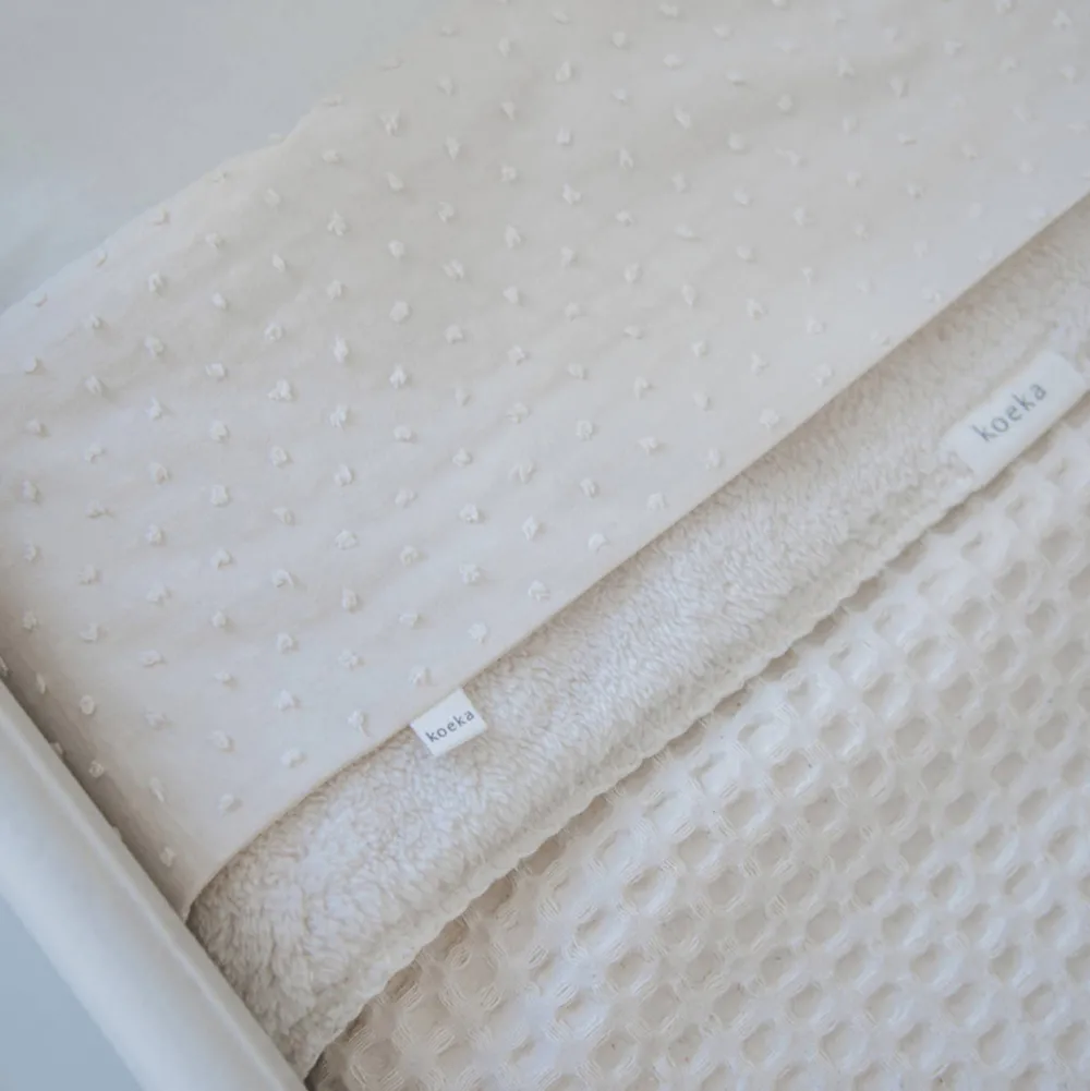 New Koeka Napa Baby Ledikantlaken 110X140 Cm Offwhite