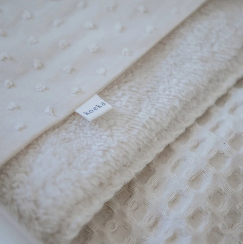 New Koeka Napa Baby Ledikantlaken 110X140 Cm Offwhite