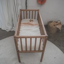 Best Sale Koeka Napa Baby Wieglaken 80X100 Cm Perzik Roze