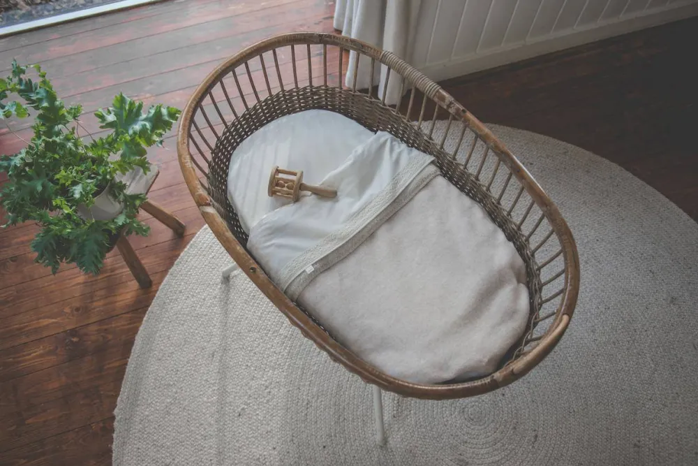 Online Koeka Nostalgia Baby Wieglaken 80X100 Cm Warm White