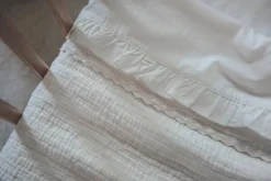 Flash Sale Koeka Ruffle Baby Wieglaken 80X100 Cm Warm White