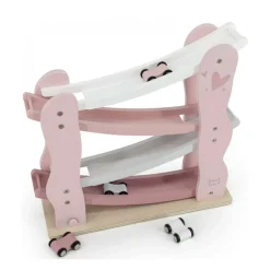Wood Houten Auto Glijbaan Roze|Label Label Cheap