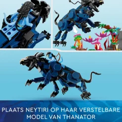 Avatar Neytiri & Thanator Vs. Amp Suit Quaritch 75571|LEGO Hot