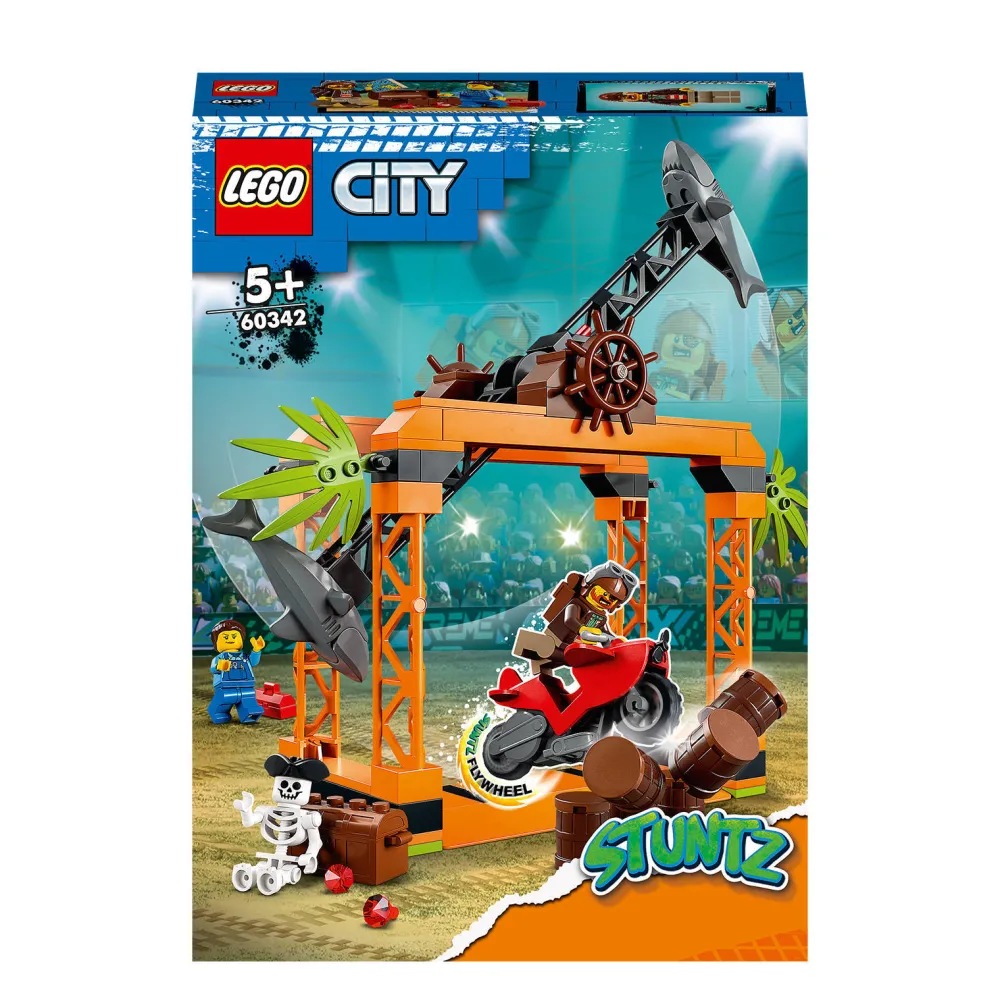 City De Haaiaanval Stuntuitdaging 60342|LEGO Best