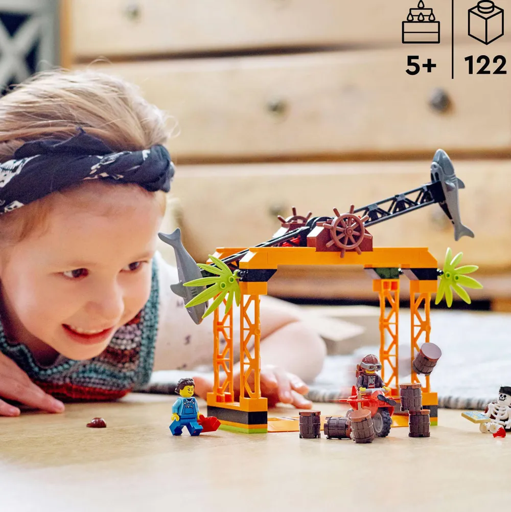 City De Haaiaanval Stuntuitdaging 60342|LEGO Best