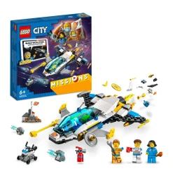 City Ruimteschip Voor Verkenningsmissies Op Mars 60354|LEGO New