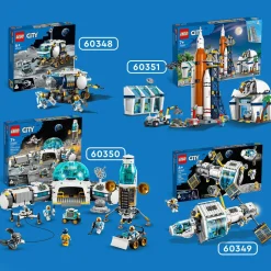 City Ruimtestation Op De Maan 60349|LEGO New