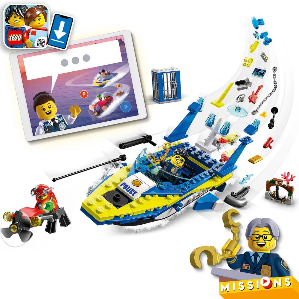 City Waterpolitie Recherchemissies 60355|LEGO Best