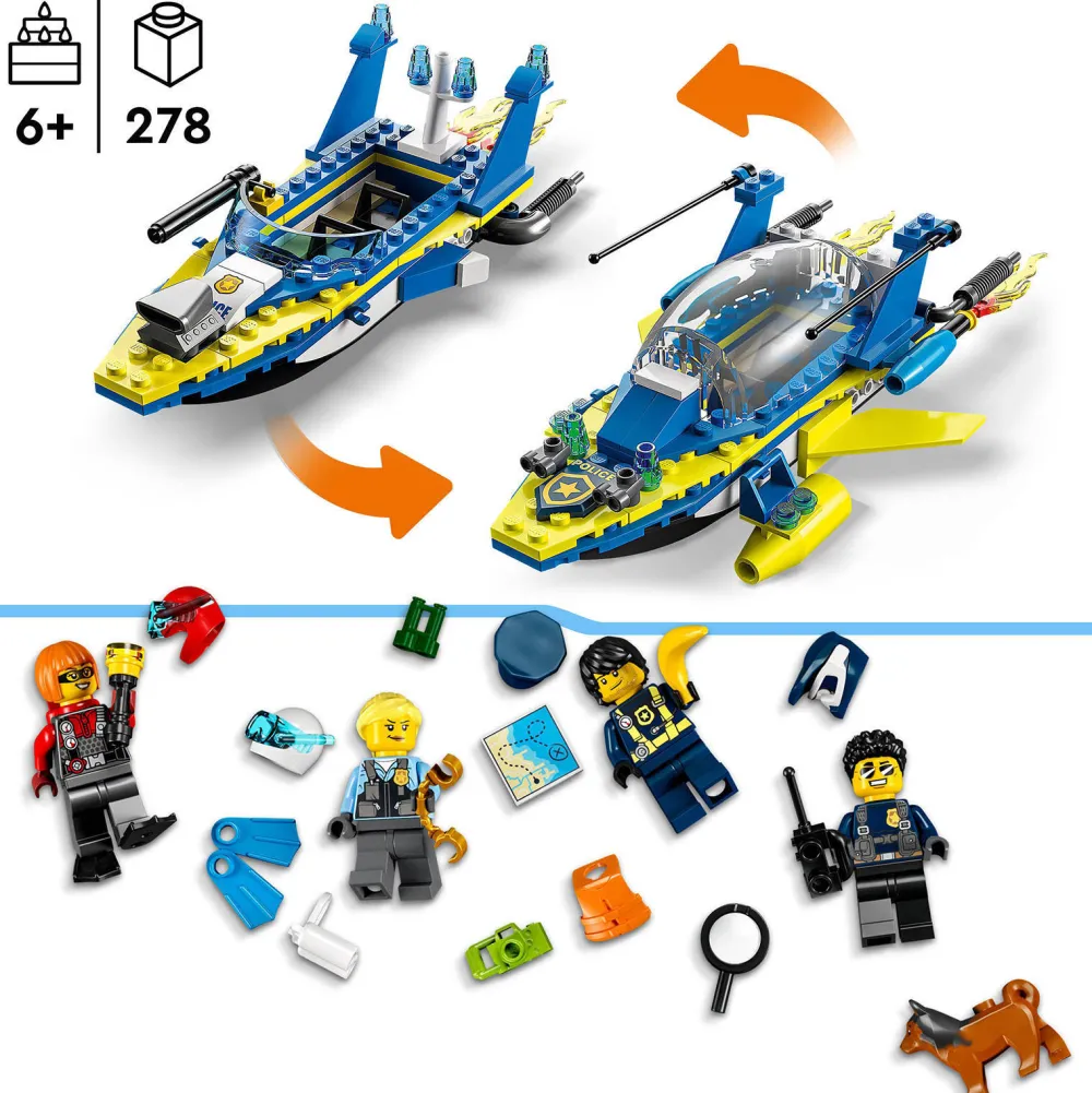 City Waterpolitie Recherchemissies 60355|LEGO Best