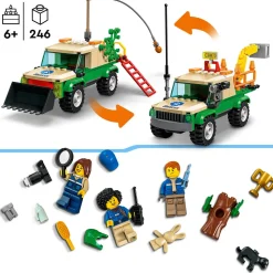 City Wilde Dieren Reddingsmissies 60353|LEGO New