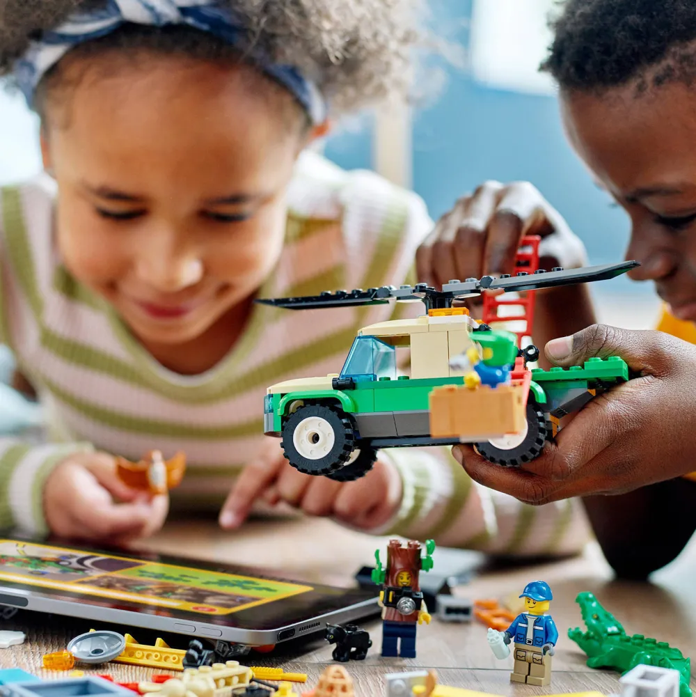 City Wilde Dieren Reddingsmissies 60353|LEGO New
