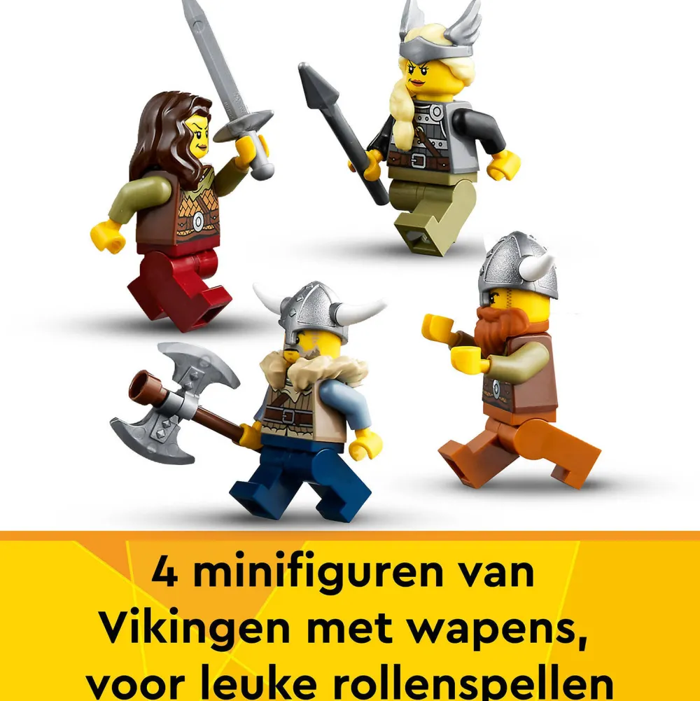 Creator Vikingschip En De Midgaardslang 31132|LEGO Online