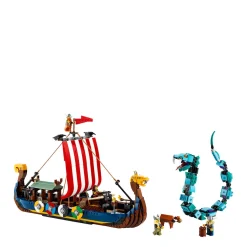 Creator Vikingschip En De Midgaardslang 31132|LEGO Online