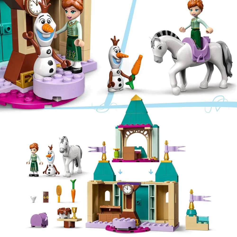 Disney Princess Anna En Olaf Plezier In Het Kasteel 43204|LEGO Shop