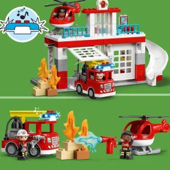 Duplo Brandweerkazerne & Helikopter 10970|LEGO Clearance