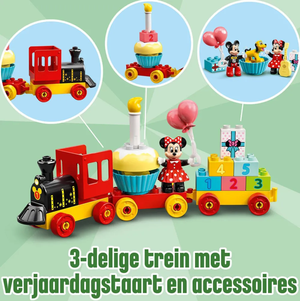 Duplo Mickey & Minnie Verjaardagstrein 10941|LEGO Sale