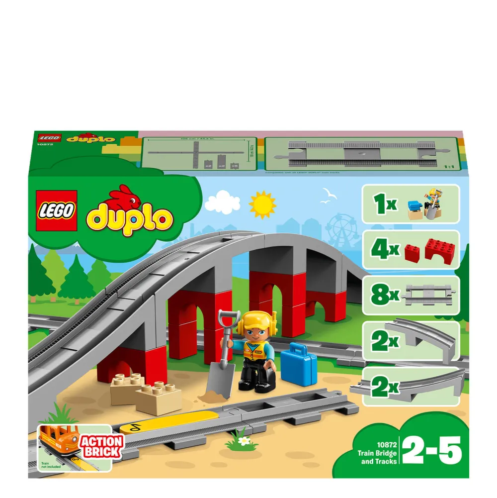 Duplo Treinbrug En -Rails 10872|LEGO Fashion