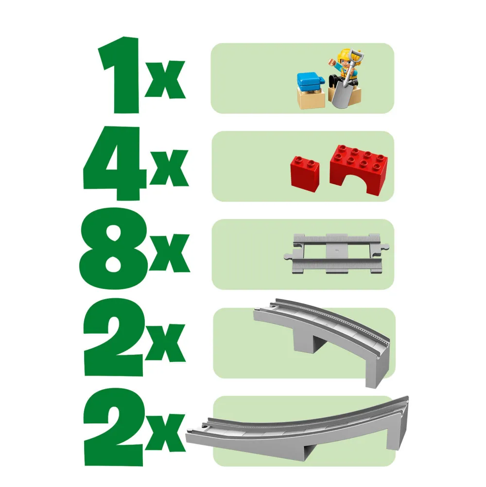 Duplo Treinbrug En -Rails 10872|LEGO Fashion
