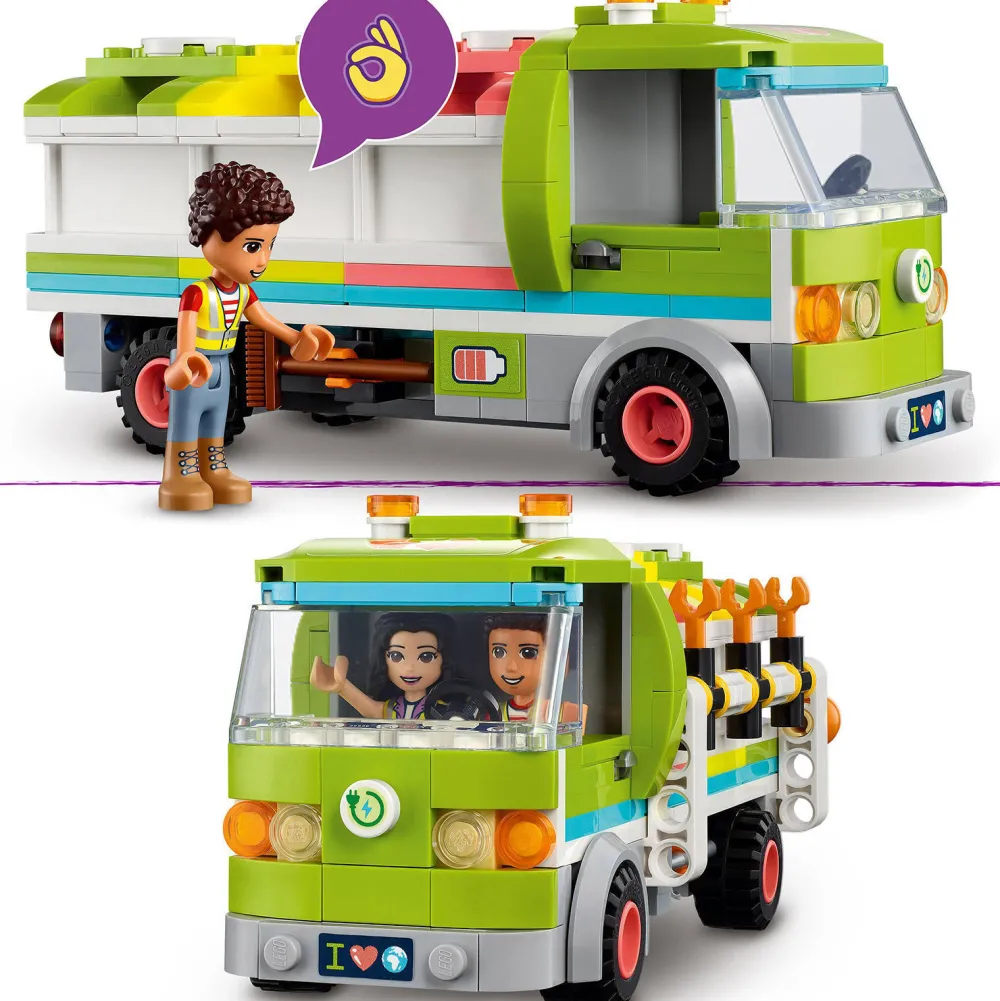 Friends Recycle Vrachtwagen 41712|LEGO Shop
