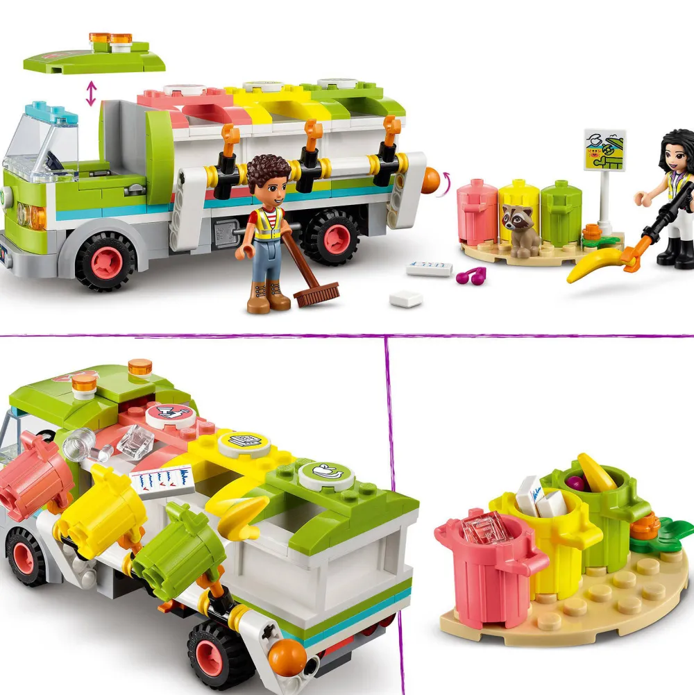 Friends Recycle Vrachtwagen 41712|LEGO Shop