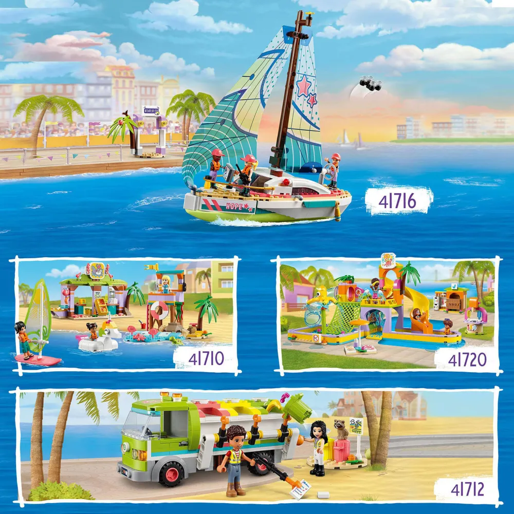 Friends Recycle Vrachtwagen 41712|LEGO Shop