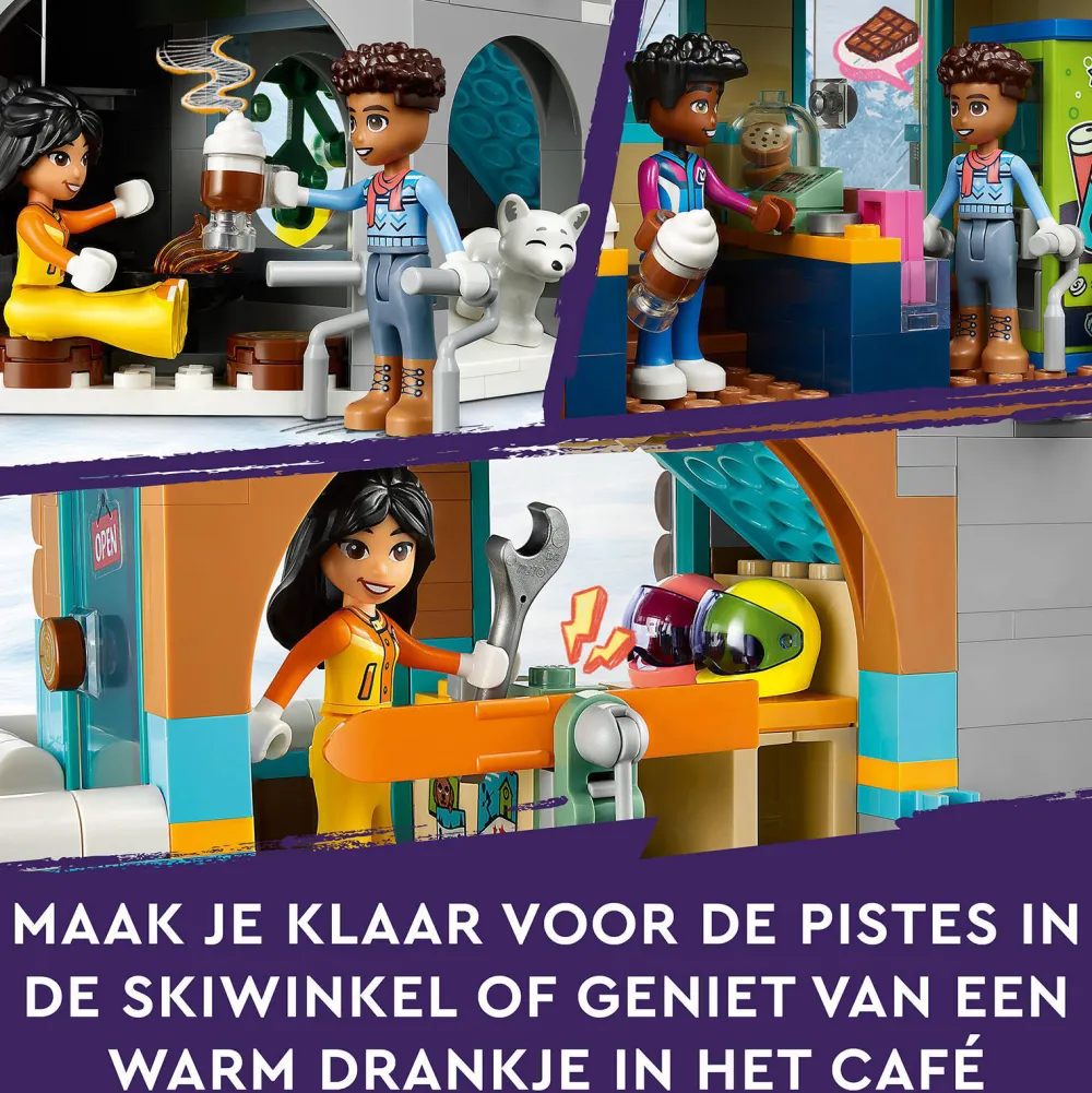 Friends Vakantie Skipiste En Cafe 41756|LEGO Shop