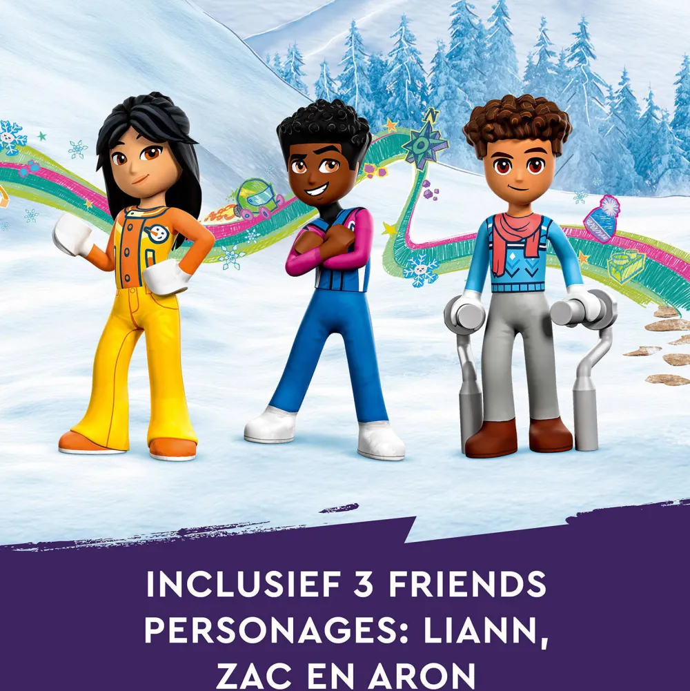 Friends Vakantie Skipiste En Cafe 41756|LEGO Shop