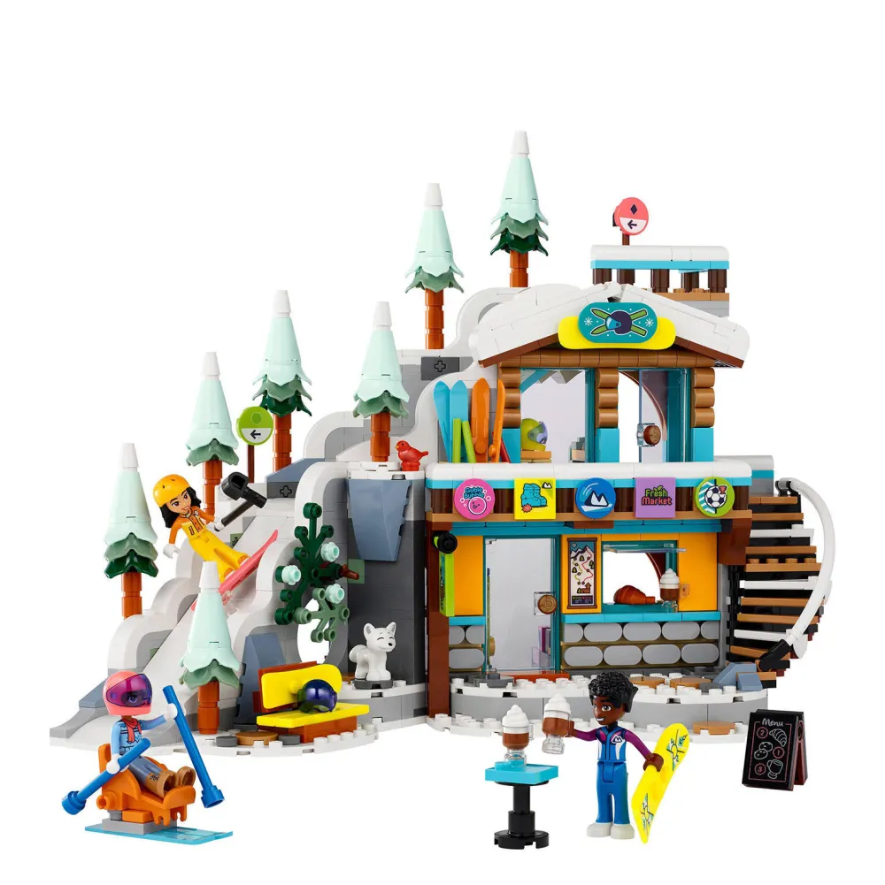 Friends Vakantie Skipiste En Cafe 41756|LEGO Shop