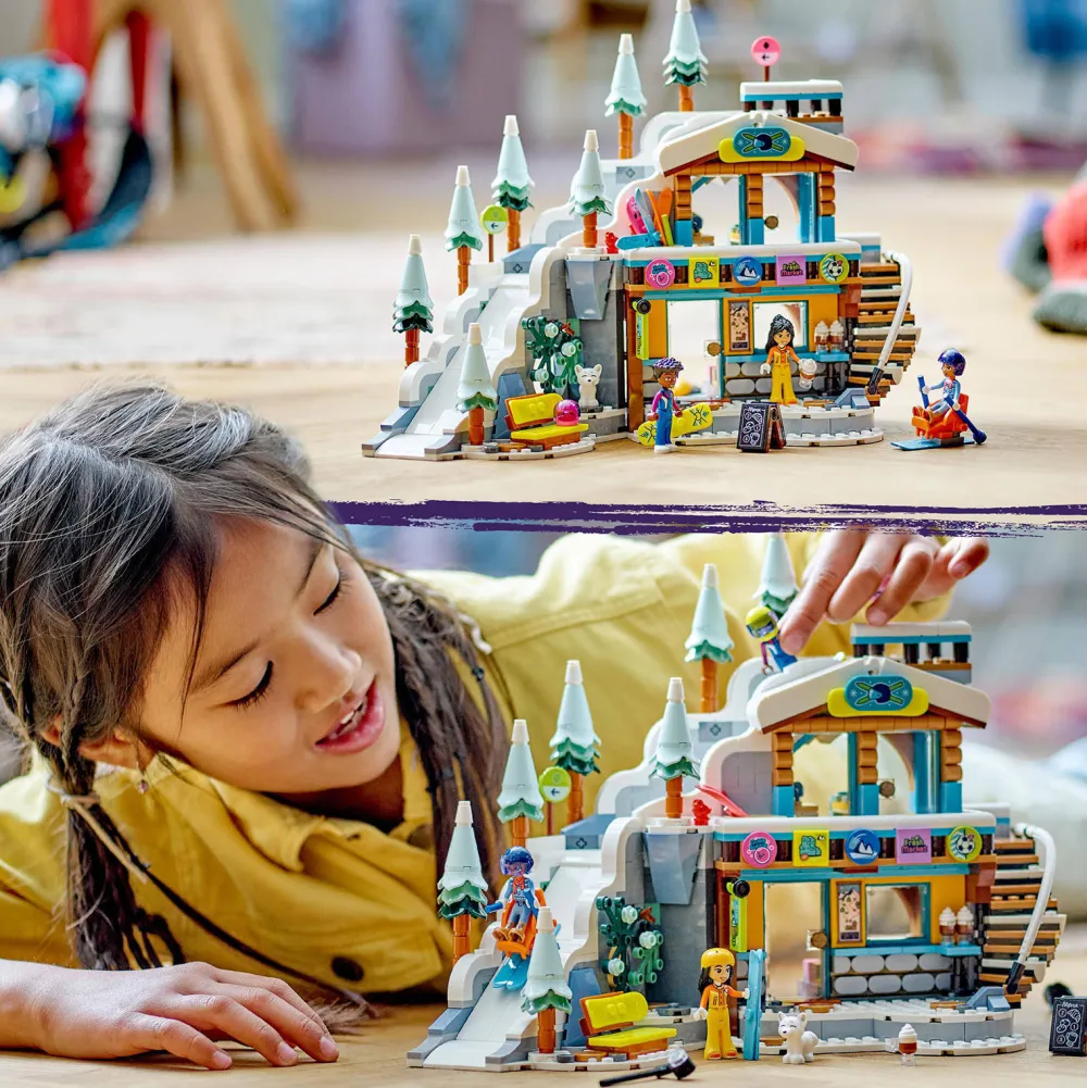 Friends Vakantie Skipiste En Cafe 41756|LEGO Shop
