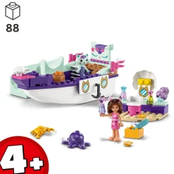 Gabby'S Dollhouse Vertroetelschip Van Gabby En Meerminkat 10786|LEGO Discount