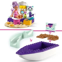 Gabby'S Dollhouse Vertroetelschip Van Gabby En Meerminkat 10786|LEGO Discount