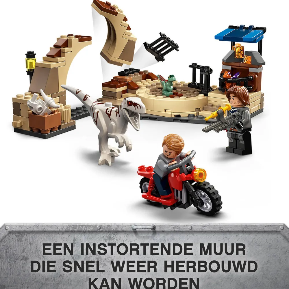 Jurassic World Atrociraptor Dinosaurus Motorachtervolging 76945|LEGO Best Sale