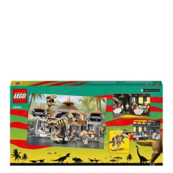 Jurassic World Bezoekerscentrum: T. Rex & Raptor Aanval 76961|LEGO Online