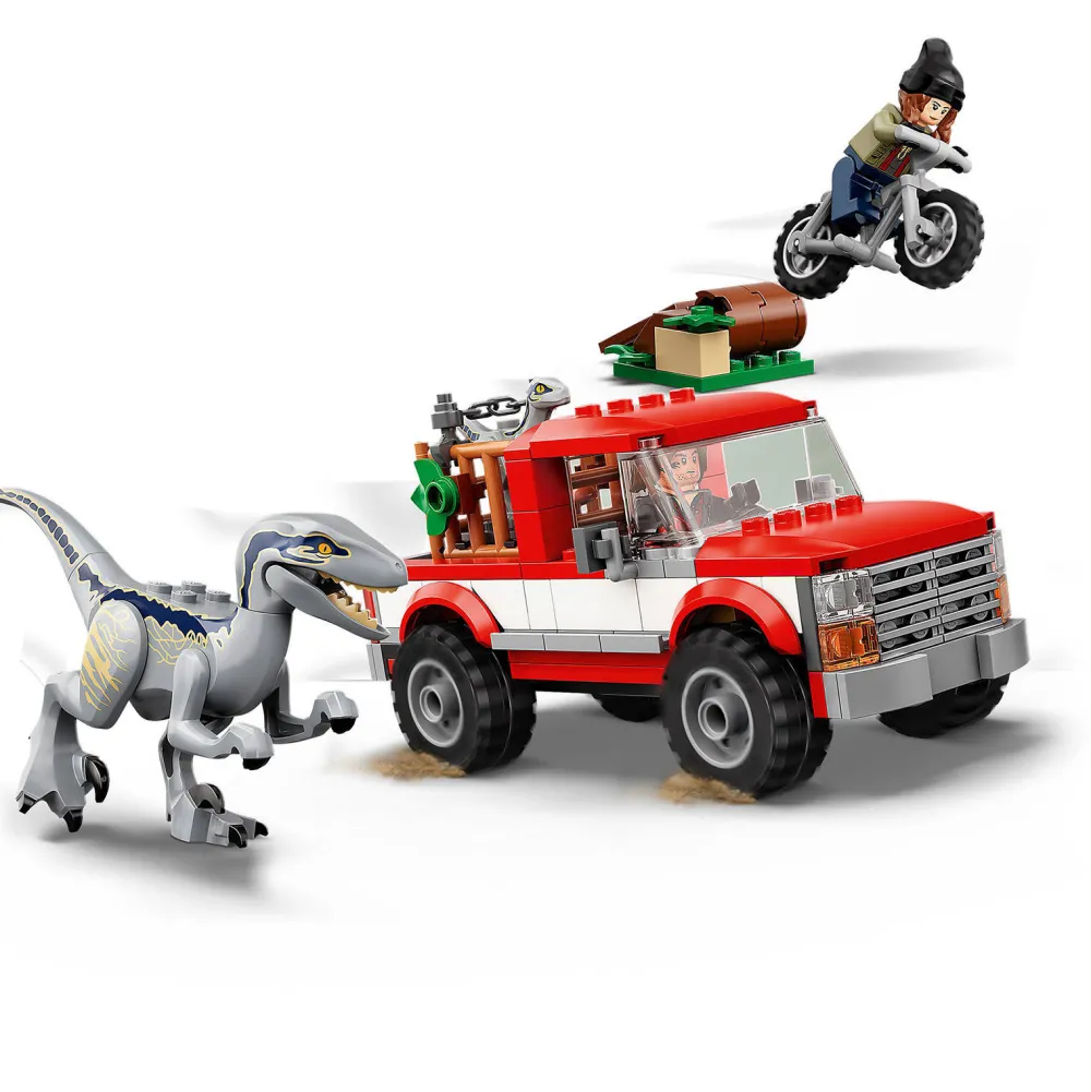 Jurassic World Blue & Beta Velociraptorvangst 76946|LEGO Clearance