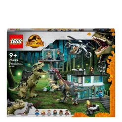 Jurassic World Giganotosaurus & Therizinosaurus Aanval 76949|LEGO Shop