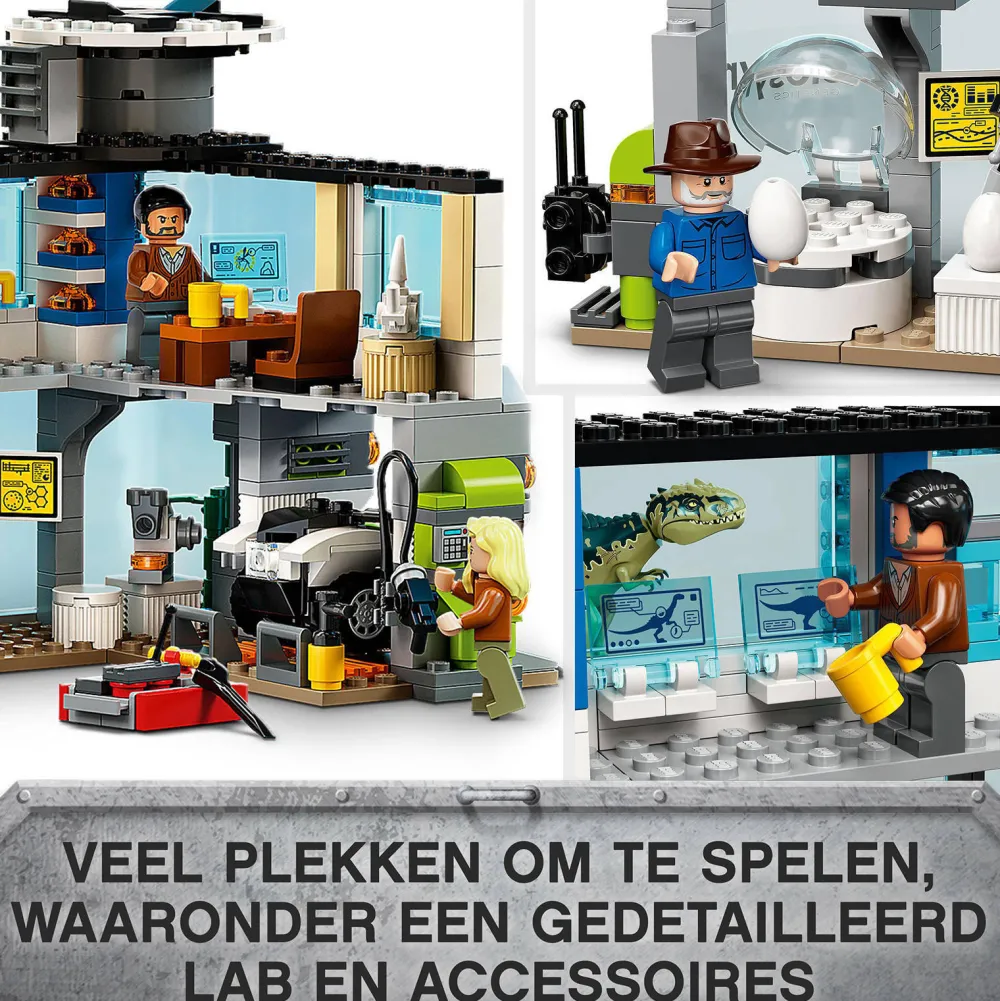 Jurassic World Giganotosaurus & Therizinosaurus Aanval 76949|LEGO Shop