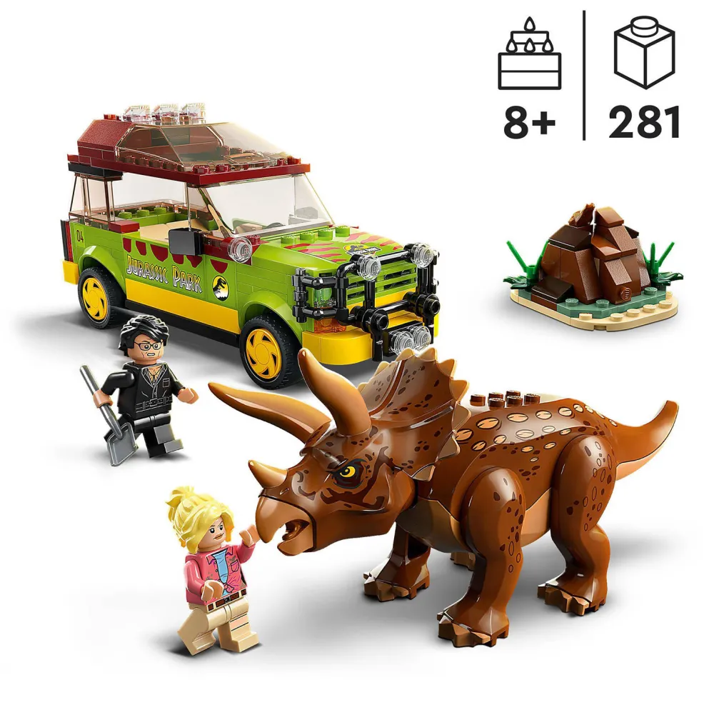 Jurassic World Triceratops Onderzoek 76959|LEGO Cheap