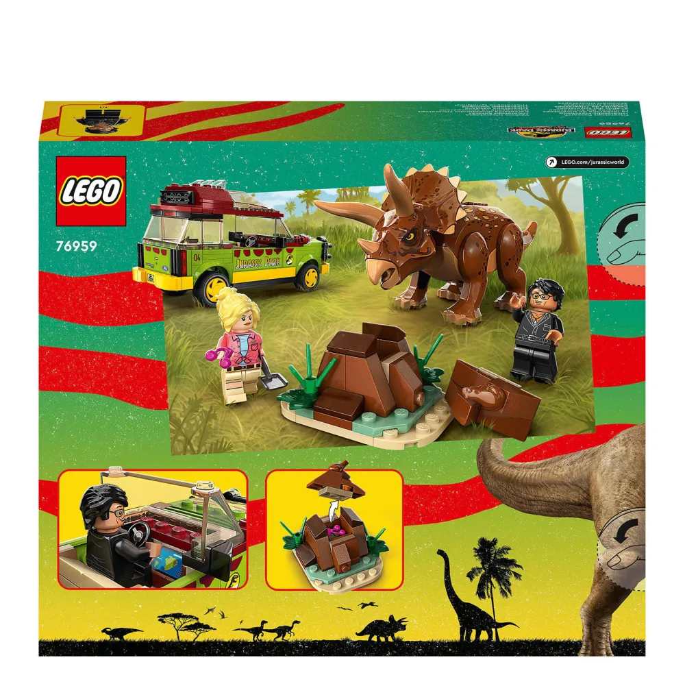 Jurassic World Triceratops Onderzoek 76959|LEGO Cheap