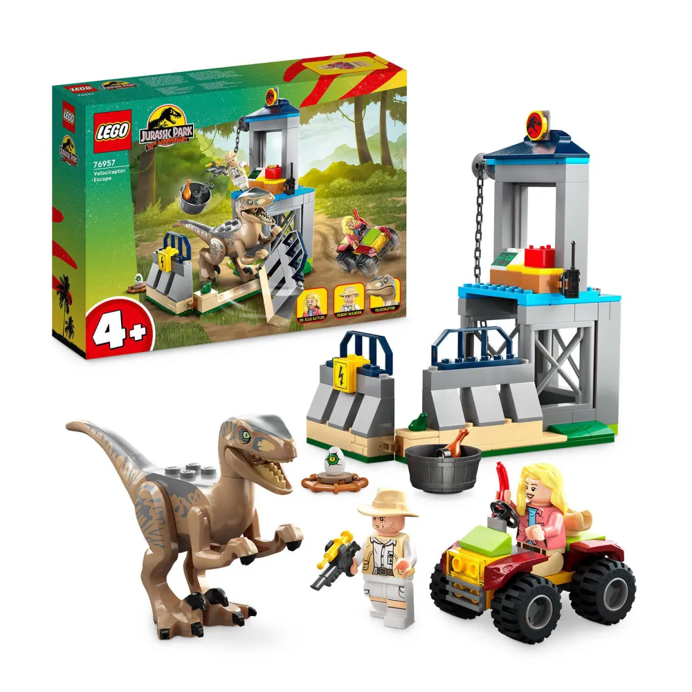 Jurassic World Velociraptor Ontsnapping 76957|LEGO Cheap