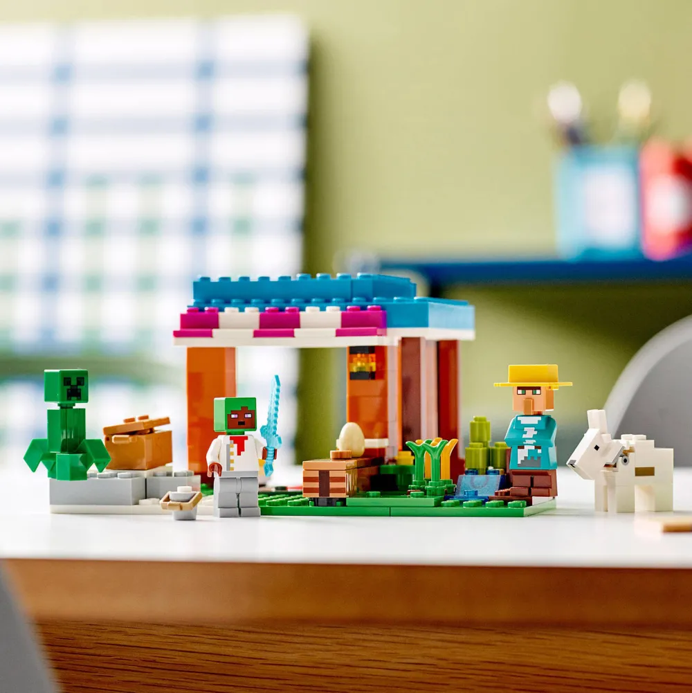 Minecraft De Bakkerij 21184|LEGO Store