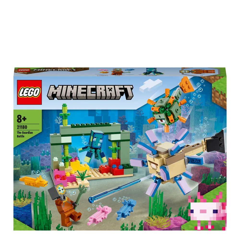 Minecraft De Bewakersstrijd 21180|LEGO Best