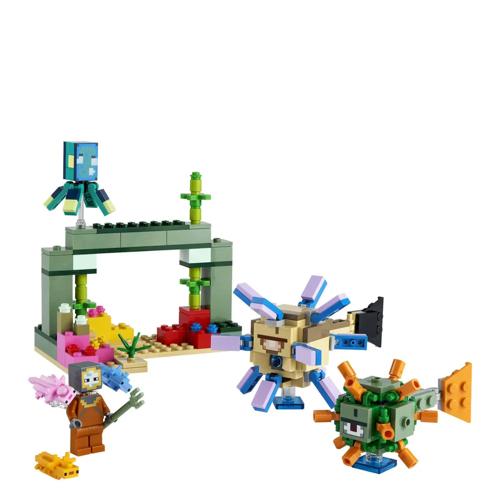 Minecraft De Bewakersstrijd 21180|LEGO Best