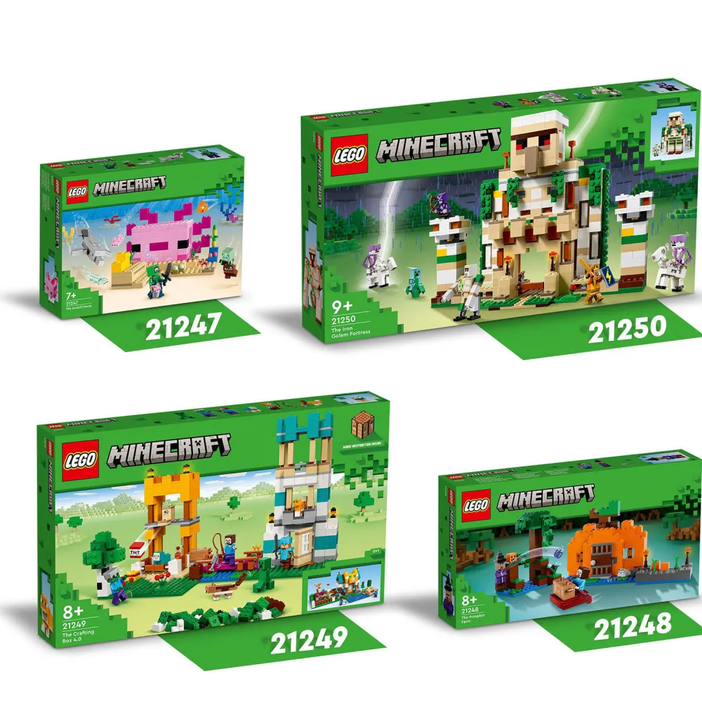 Minecraft De Crafting-Box 4.0 21249|LEGO Outlet