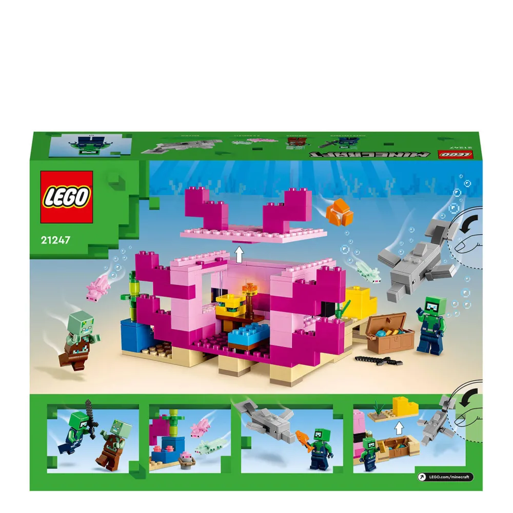 Minecraft Het Axolotlhuis 21247|LEGO Cheap