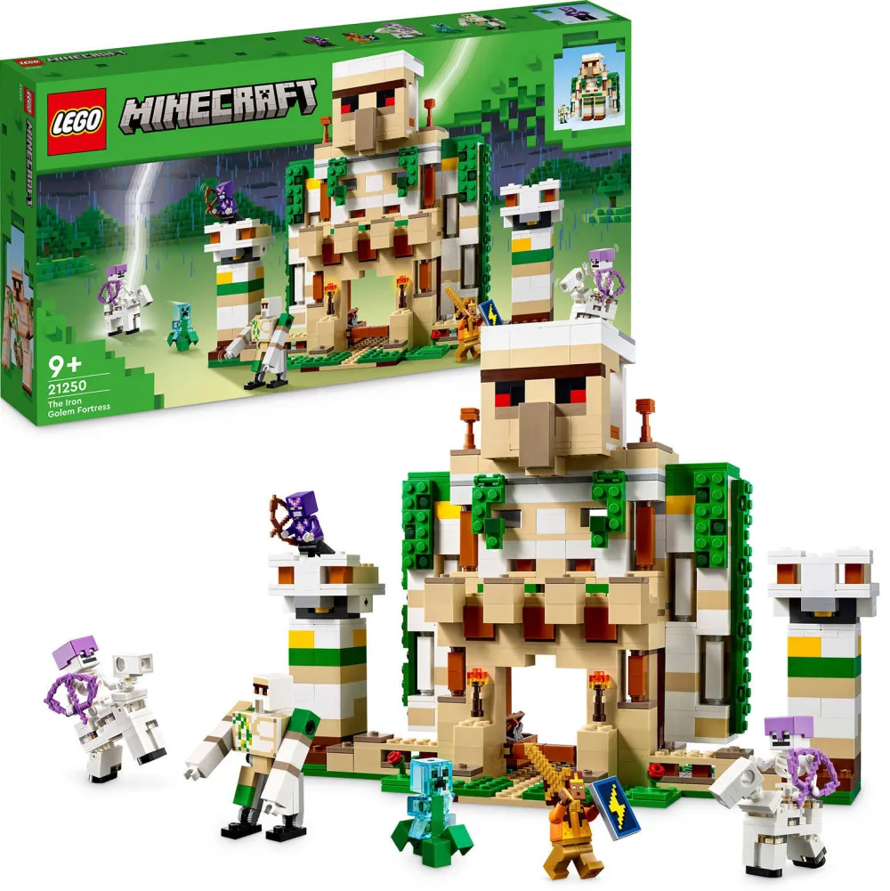 Minecraft Het Ijzergolemfort 21250|LEGO Cheap