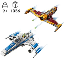 Star Wars New Republic E-Wing Vs. Shin Hati'S Starfighter 75364|LEGO Fashion